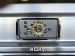 Vintage 1950s Stainless Steel GE, General Electric Wall Oven
