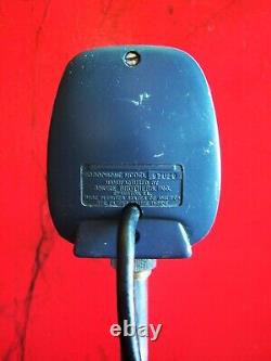 Vintage 1958 General Electric 97U29 / Shure 510C C. M microphone harp Hi Z