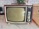 Vintage 1960s General Electric Ge M112yrd 10.5 Portable B&w Crt Tv Retro Red