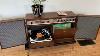Vintage 1963 General Electric Stereo Record Player Console Restored By Jimmy O