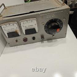 Vintage 1964 30V AC 23A Power Supply Powerstat GE Meters Serial No 3