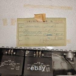 Vintage 1964 30V AC 23A Power Supply Powerstat GE Meters Serial No 3