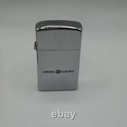 Vintage 1970's GE General Electric Slim Zippo Lighter NEW Box Silver Grandpacore