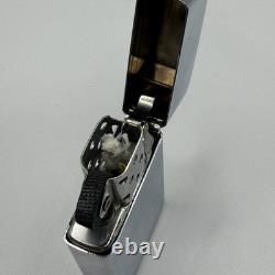 Vintage 1970's GE General Electric Slim Zippo Lighter NEW Box Silver Grandpacore