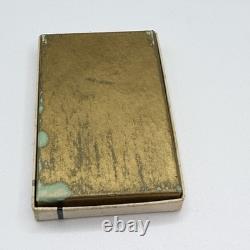 Vintage 1970's GE General Electric Slim Zippo Lighter NEW Box Silver Grandpacore