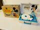 Vintage 1970s Disney Mickey Record Player Ge Youth Phonograph With Original Box