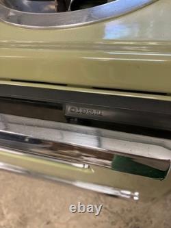 Vintage 1970s GE Avocado Green Electric Range Oven Stove Mid Century Retro