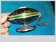 Vintage 1970s Space Age Ge Atomic Flying Saucer Ufo Radio P2775a -workingi