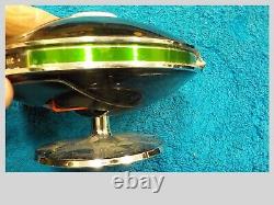 Vintage 1970s Space Age GE Atomic Flying Saucer UFO Radio P2775A -WORKINGI