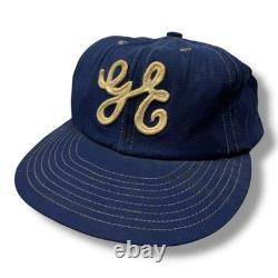 Vintage 1970s Wool Baseball Hat General Electric Team Blue Display Wilson
