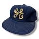 Vintage 1970s Wool Baseball Hat General Electric Team Blue Display Wilson