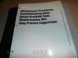 Vintage 1977 GEMS General Electric Maintenance Service Locomotive Manual