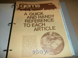 Vintage 1977 GEMS General Electric Maintenance Service Locomotive Manual