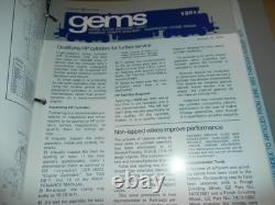 Vintage 1977 GEMS General Electric Maintenance Service Locomotive Manual