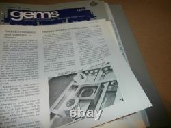 Vintage 1977 GEMS General Electric Maintenance Service Locomotive Manual