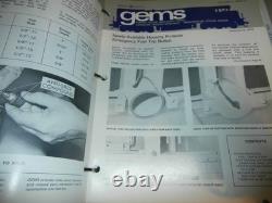 Vintage 1977 GEMS General Electric Maintenance Service Locomotive Manual