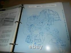 Vintage 1977 GEMS General Electric Maintenance Service Locomotive Manual