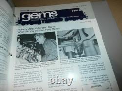 Vintage 1977 GEMS General Electric Maintenance Service Locomotive Manual