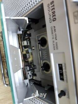 Vintage 1980s GE General Electric 3-5254A Boom box AM/FM Radio Cassette Player
