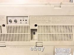 Vintage 1980s General Electric 3-5286A BoomBox GhettoBlaster AM FM Cassette