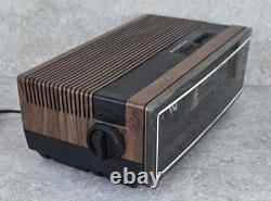 Vintage 1984 General Electric 7-4305 Flip Lighted Dial Alarm Clock Radio TESTED