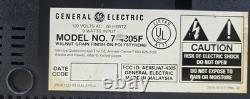 Vintage 1984 General Electric 7-4305 Flip Lighted Dial Alarm Clock Radio TESTED