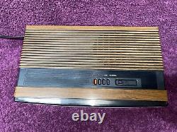 Vintage 1984 General Electric Flip Clock Radio Alarm Clock 7-4305D PRISTINE COND