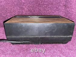 Vintage 1984 General Electric Flip Clock Radio Alarm Clock 7-4305F WORKING