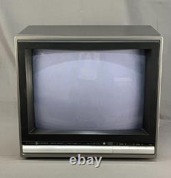 Vintage 1986 Retro 20 GE Television Model 8-2060 Works Great
