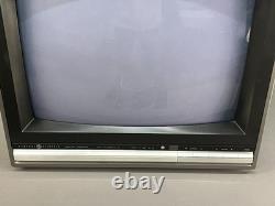 Vintage 1986 Retro 20 GE Television Model 8-2060 Works Great