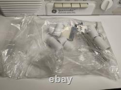 Vintage 1990s GE Spacemaker Kitchen Mount Stereo Radio Cassette Player White NEW