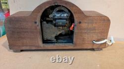 Vintage #366 General Electric Telechron Movmt Art Deco Westminster Mantle Clock