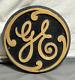 Vintage 7 Diameter Cast Aluminum General Electric Ge Plaque Sign 143508-e