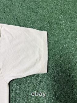 Vintage 90s General Electric GE Mini Gun Shirt Men's Size XL Beige Grunge RARE