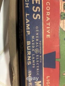 Vintage Antique Peerless General Electric Mazda Christmas Lights 1930s Box Work