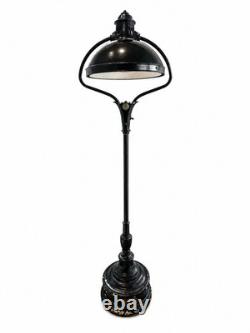 Vintage Art Deco Styled Industrial General Electric Sun Lamp Metal Floor Base