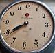 Vintage Auth Telechron 7 1/2 Industrial Wall Clock Motorized Electric As Is