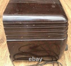 Vintage Bakelite General Electric GE Radio Model 100 Working