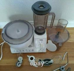 Vintage Bosch Universal Mixer Blender Food Processor MUM 60 40 70 with Attachments