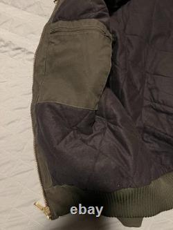 Vintage Carhartt J130 Mos Sandstone Jacket General Electric Men's Xlt Nwt