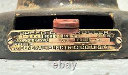 Vintage Cast Iron General Electric Co. U. S. A. Electric Fan Controller Regulator