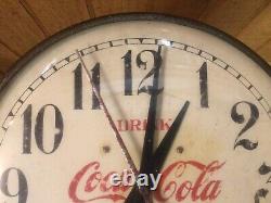 Vintage Coca-Cola Clock General Electric