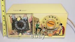Vintage Disneyland Youth Clock Radio GE General Electric Disney 1960s READ DESC