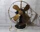 Vintage Early 20th Century General Electric Ge Brass Blade Table Fan