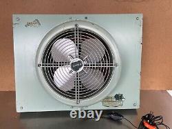 Vintage Electric Lasko Metal Window Fan General Reversible 1200
