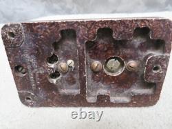 Vintage Electronics Ham General Electric DC Overcurrent Relay CR5282-2