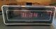 Vintage Flip Clock Ge General Electric Lighted Roll Dial With Alarm Model 492e