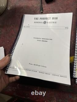 Vintage Freezer Service Repair Manual General Electric GE 1956 55 54 53