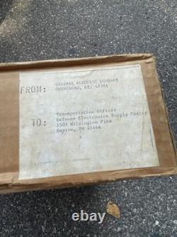 Vintage GE 100-Pack Vacuum Electron Tubes Military Surplus Sealed Case 1979 DLA