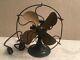 Vintage Ge 6 General Electric Fan With Brass Blades Series F